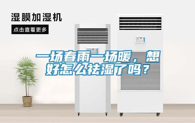 一場春雨一場暖，想好怎么祛濕了嗎？