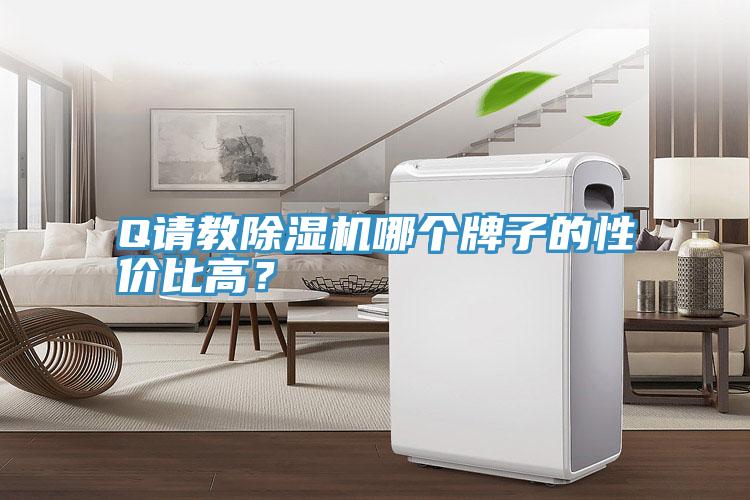 Q請教除濕機哪個牌子的性價比高？