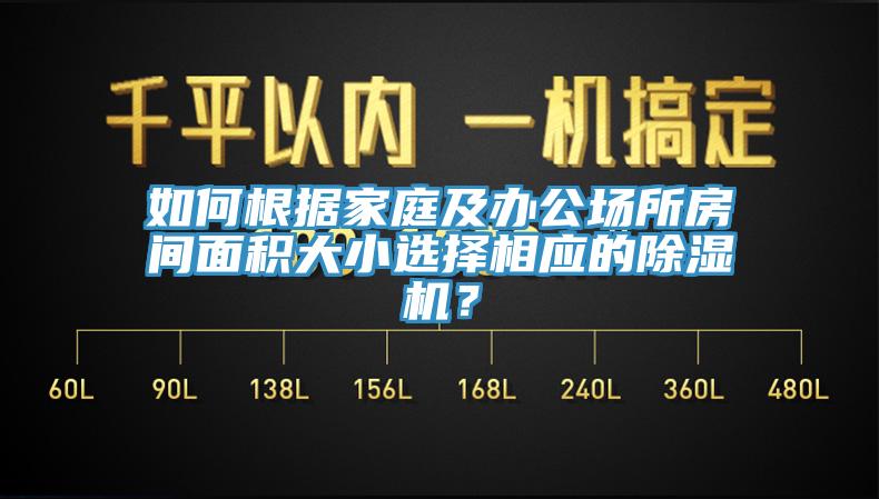 如何根據(jù)家庭及辦公場所房間面積大小選擇相應的除濕機？