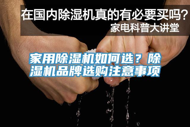 家用除濕機(jī)如何選？除濕機(jī)品牌選購注意事項