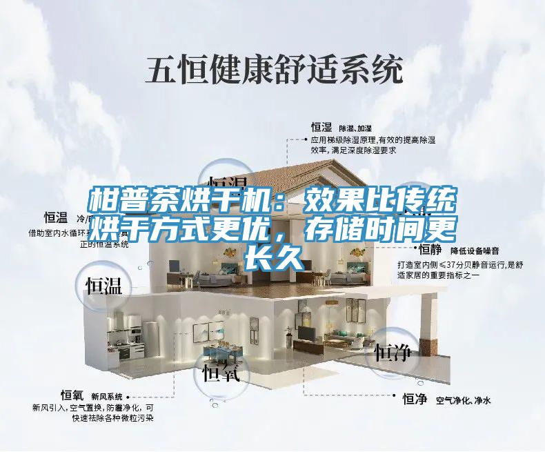柑普茶烘干機：效果比傳統(tǒng)烘干方式更優(yōu)，存儲時間更長久