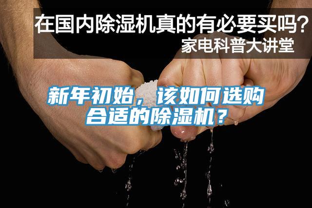 新年初始，該如何選購合適的除濕機？