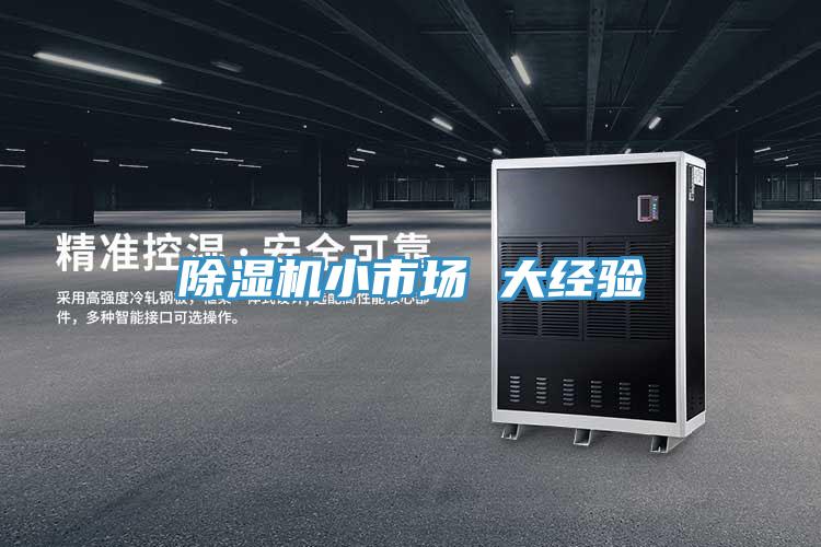除濕機小市場 大經驗