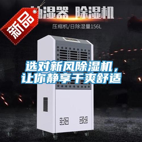 選對新風除濕機，讓你靜享干爽舒適