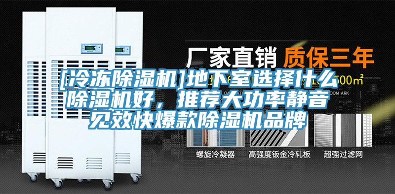 [冷凍除濕機(jī)]地下室選擇什么除濕機(jī)好，推薦大功率靜音見效快爆款除濕機(jī)品牌