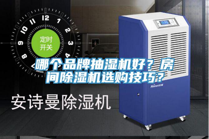 哪個品牌抽濕機好？房間除濕機選購技巧？