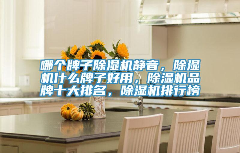 哪個牌子除濕機靜音，除濕機什么牌子好用，除濕機品牌十大排名，除濕機排行榜
