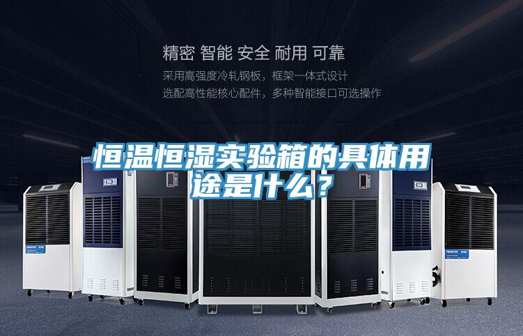 恒溫恒濕實驗箱的具體用途是什么？