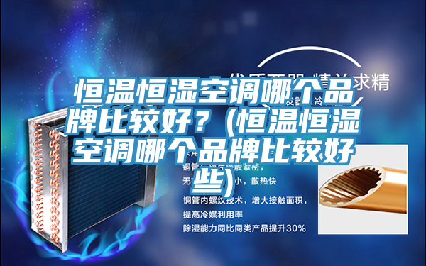 恒溫恒濕空調哪個品牌比較好？(恒溫恒濕空調哪個品牌比較好些)