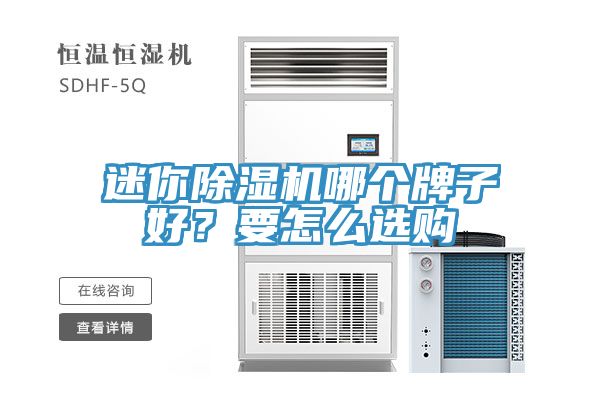 迷你除濕機(jī)哪個牌子好？要怎么選購