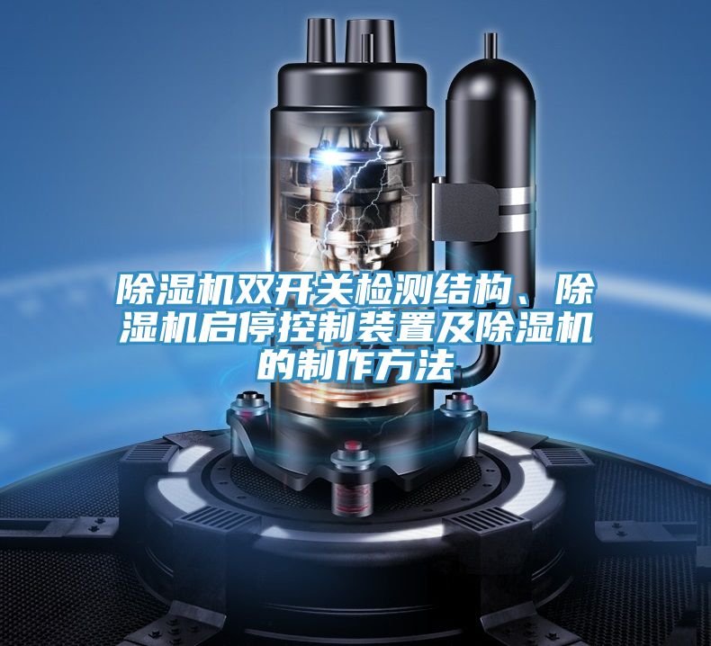 除濕機雙開關檢測結構、除濕機啟?？刂蒲b置及除濕機的制作方法