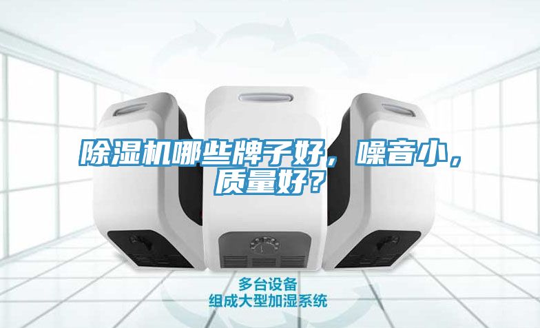 除濕機哪些牌子好，噪音小，質量好？