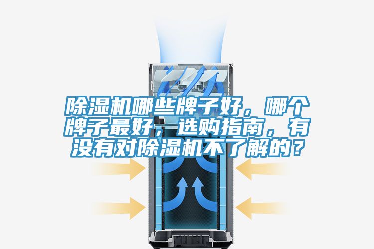 除濕機哪些牌子好，哪個牌子最好，選購指南，有沒有對除濕機不了解的？