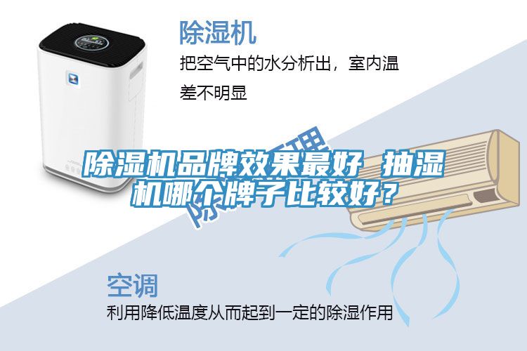 除濕機(jī)品牌效果最好 抽濕機(jī)哪個(gè)牌子比較好？