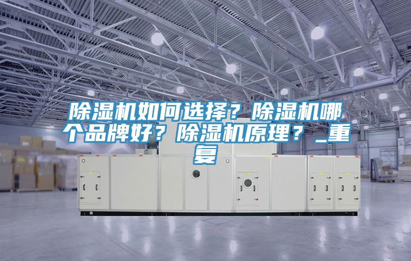 除濕機如何選擇？除濕機哪個品牌好？除濕機原理？_重復