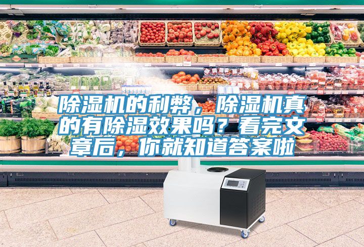 除濕機的利弊，除濕機真的有除濕效果嗎？看完文章后，你就知道答案啦